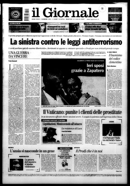 Il giornale : quotidiano del mattino